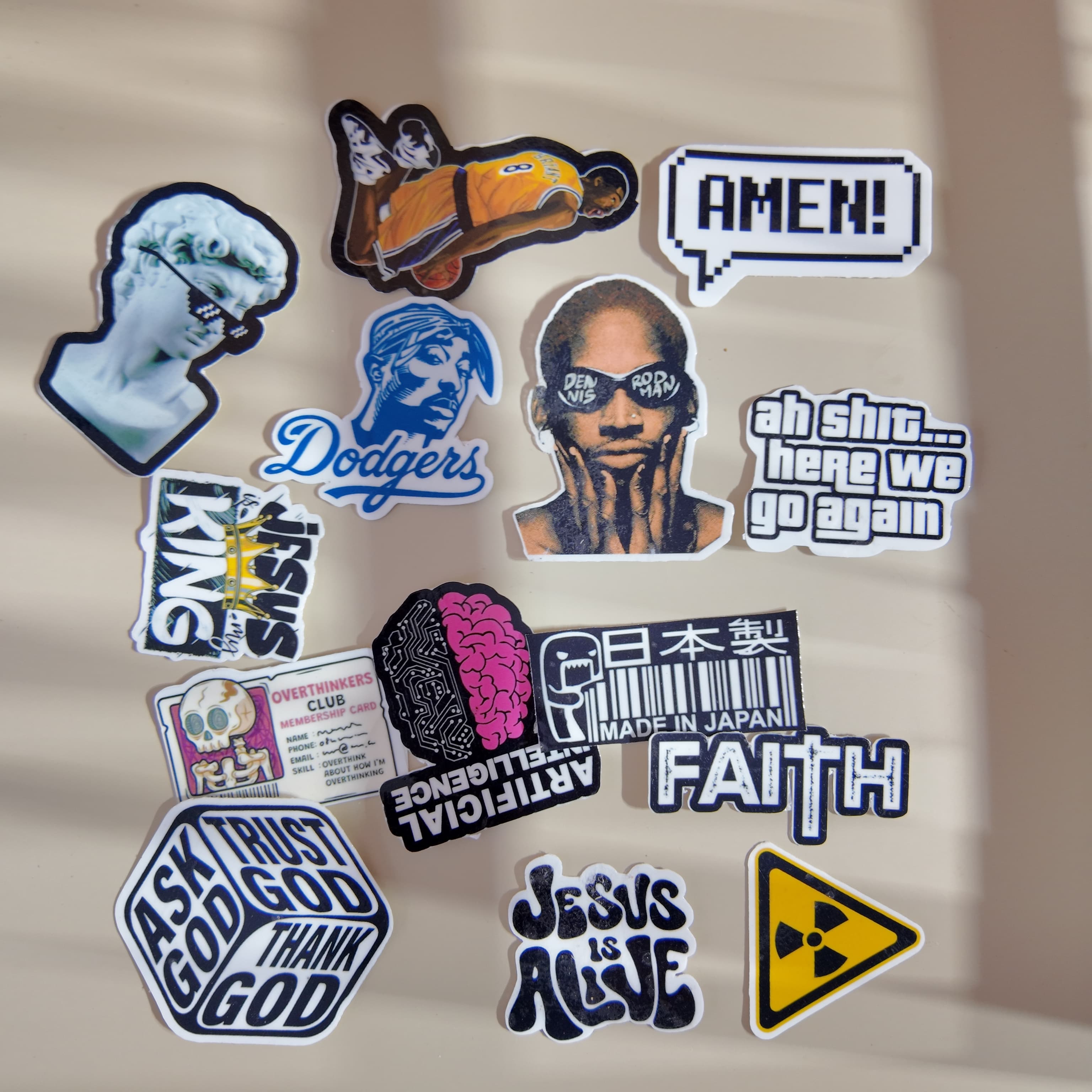 Faith Buddy Sticker Set
