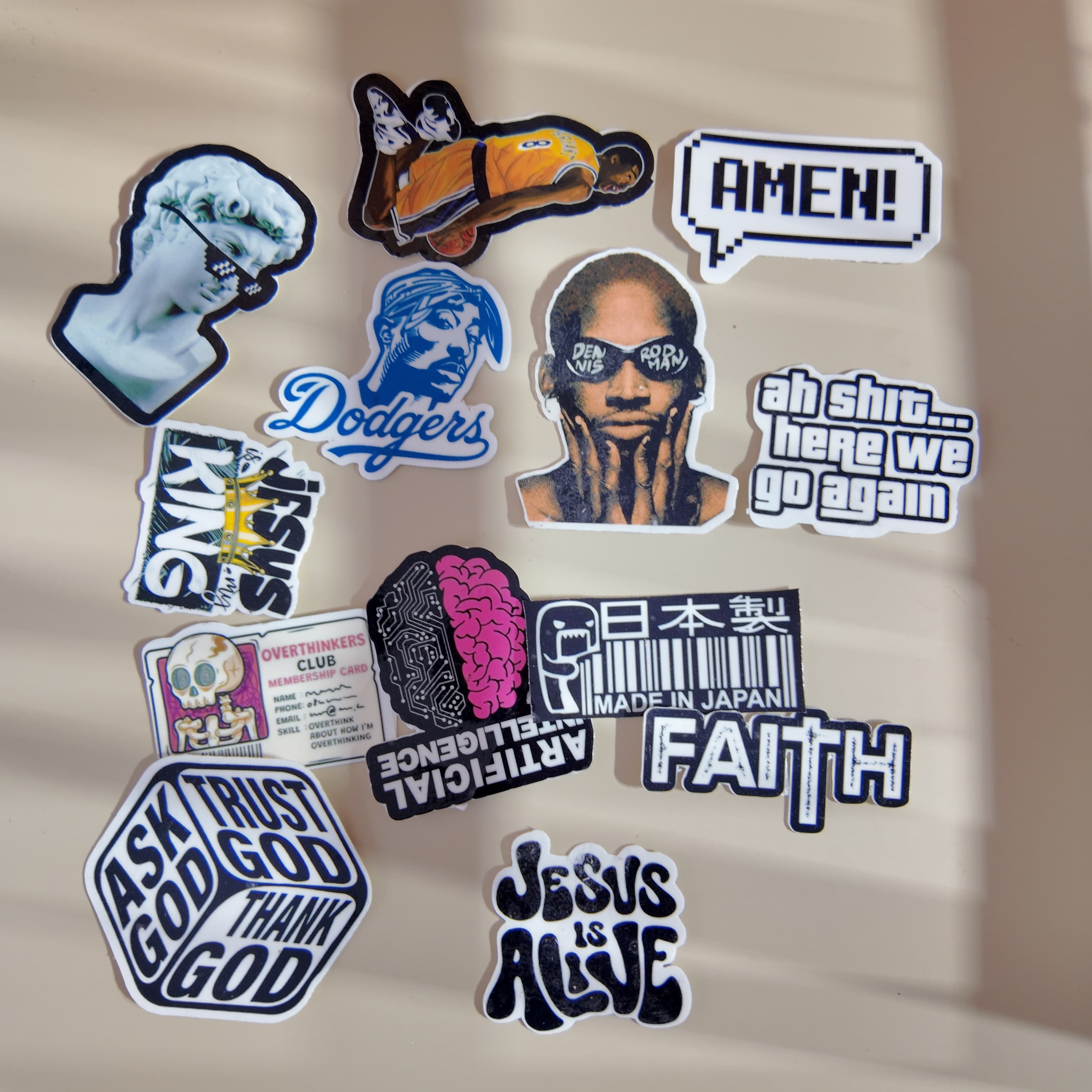 Faith Buddy Sticker Set