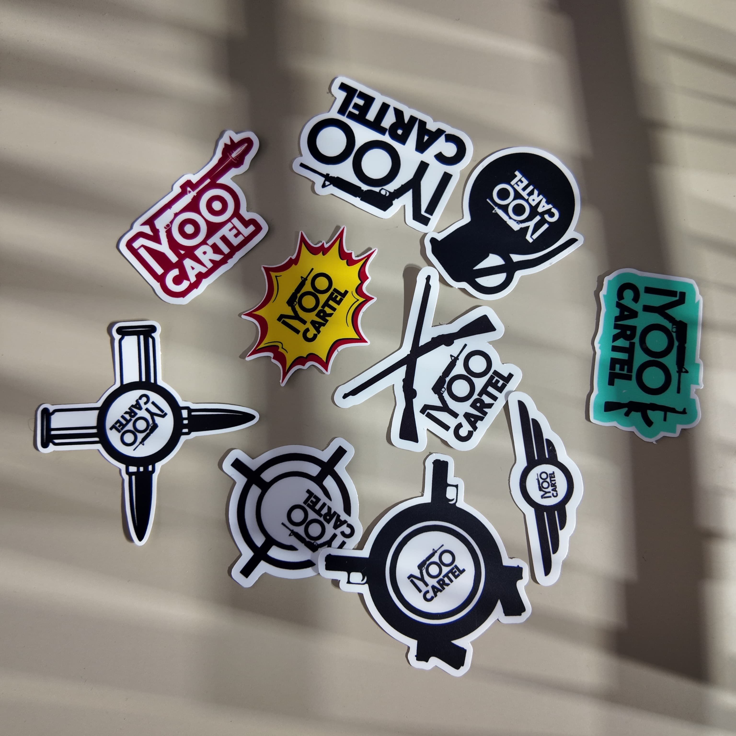 Cartel Sticker Set
