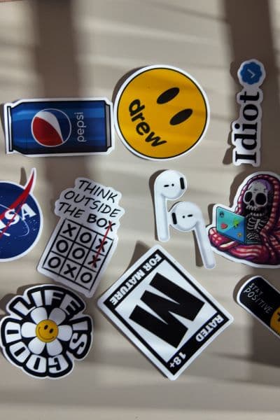Classy sticker set