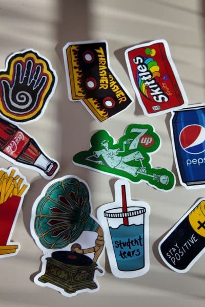 Foodies sticker set