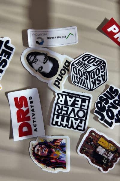 God's own sticker set